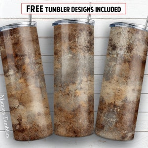 Grunge 20 oz skinny tumbler diseño de sublimación Textura antigua Hormigón Agregar texto Nombre Hombres Hombres PNG digital Envoltura recta Tobogán acuático descargar