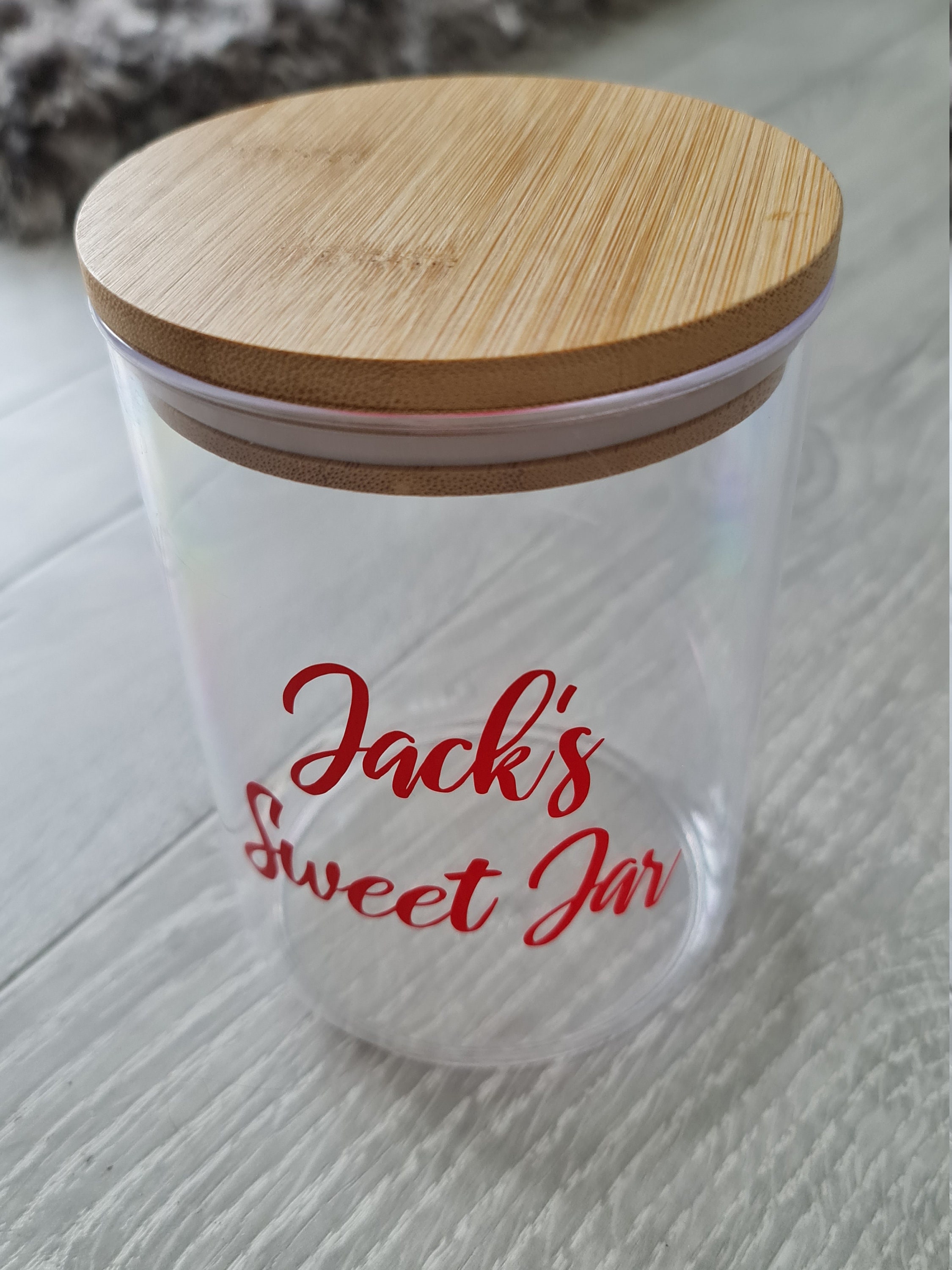 Sweet Jar Personalised Sweet Jar Label Sweet Jar label | Etsy