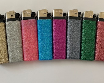 Glitter lighters