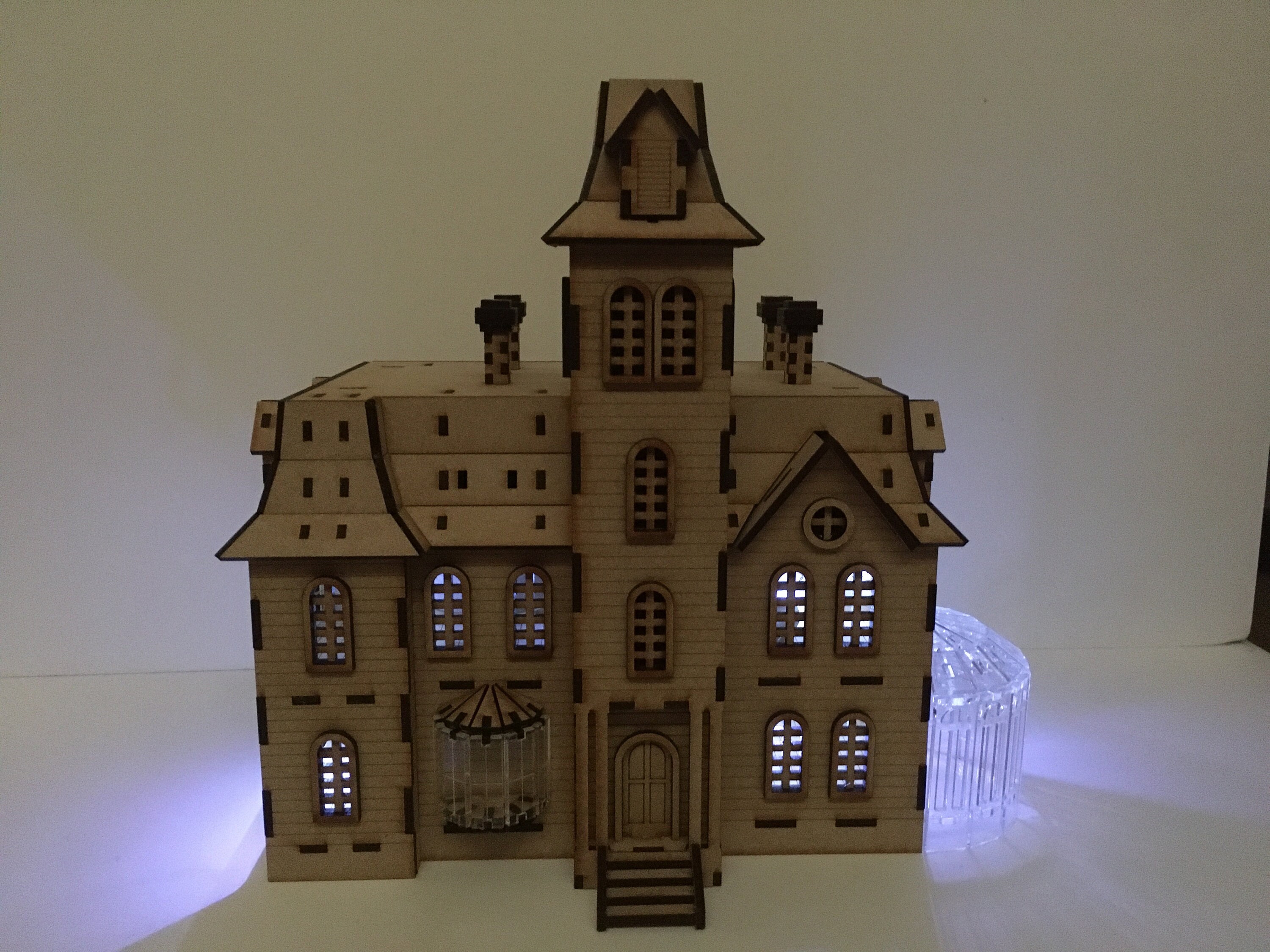 The Adams Family Inspired Christmas Handmade Ornament/Magnet/Dollhouse mini 