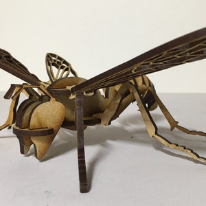 Bee Wasp Insect craft puzzle