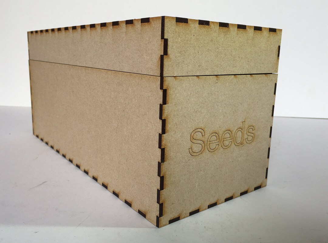 Seed Packet Organiser Storage Box for Gardening Plants & Etsy