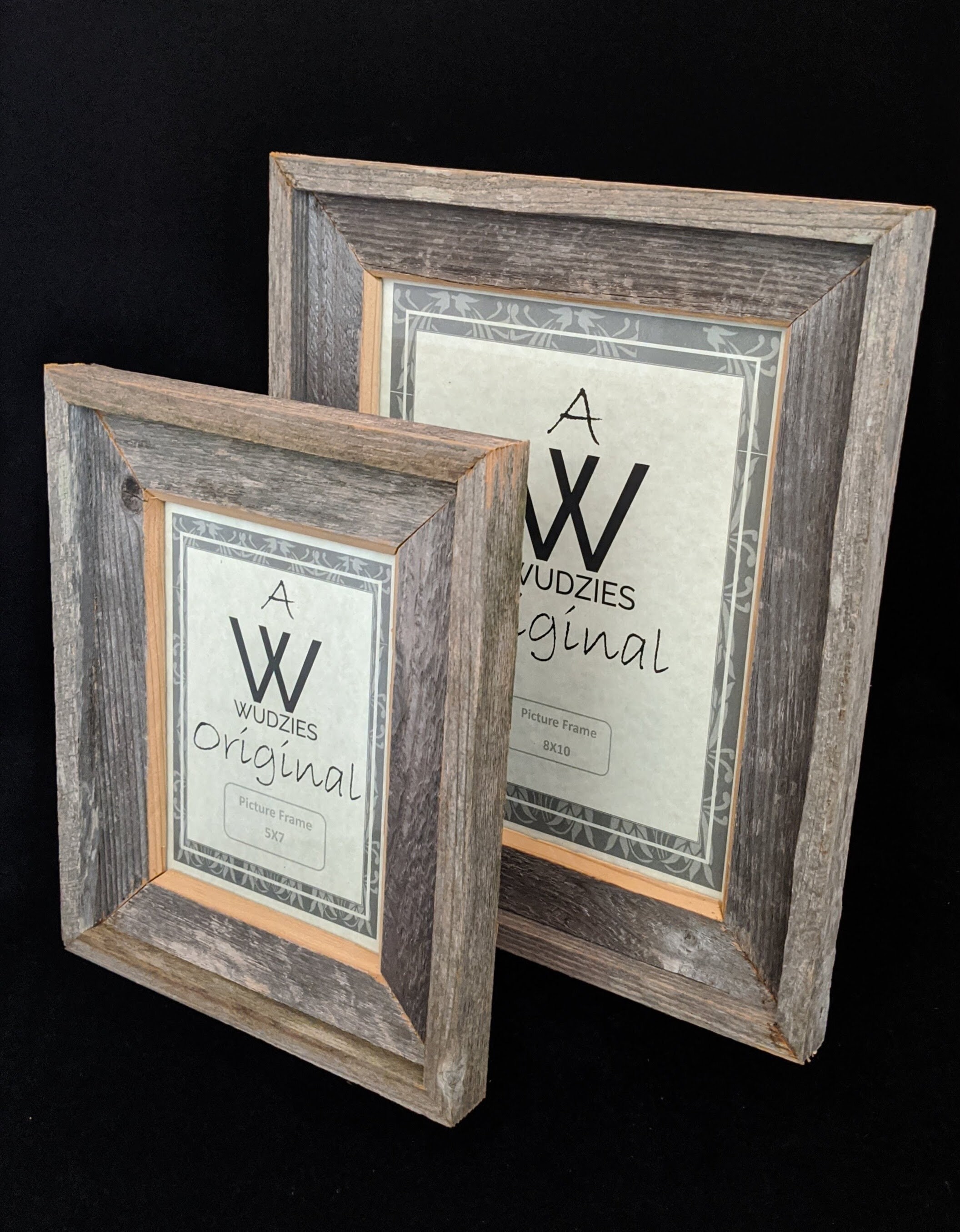 Reclaimed Wood Picture Frame Style 5 Etsy