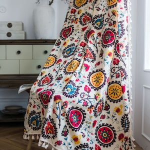 Boho sunflower style tassels
