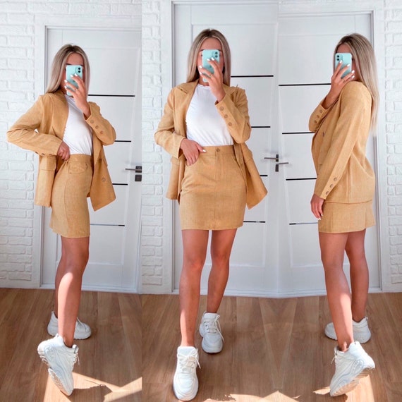 Conjunto falda y blazer sale