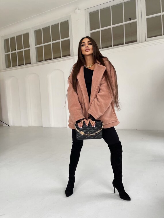 Tfi teddy coat sale