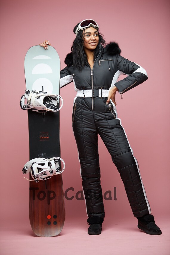 voorspelling Normalisatie echo Dames ski-jumpsuit snowboardpak winterjas winterpak voor - Etsy Nederland