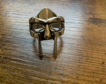 MF DOOM ring | DOOM Ring | Doom hip-hop | Stainless Steel Mf Doom ring | Fast shipping | Madvillain
