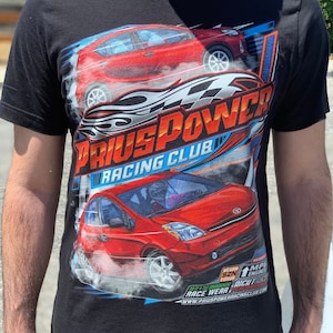 Prius Power Racing Club™ Unisex Shirt / Gift For Your Favorite Prius Speedster / Mens Shirt Womens Shirt Prius Accessories Car Club Shirt