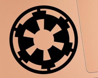 VINYL DECAL - Galactic Empire Symbol Vinyl Decal Sticker for Laptops, Car Windows, Cups, Water Bottles, Tumblers, etc.