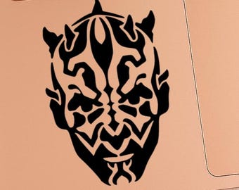VINYL DECAL - Darth Maul - Star Wars - Vinyl Decal Sticker for Laptops, Car Windows, Cups, Water Bottles, Tumblers, etc.