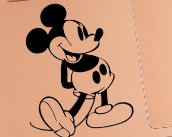 VINYL DECAL - Classic Mickey Mouse - Disney - Vinyl Decal Sticker for Laptops, Car Windows, Cups, Water Bottles, Tumblers, etc.