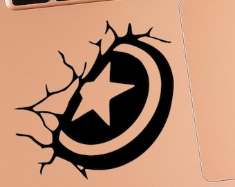 CAPTAIN America's Shield Icon Logo Vinyl Decal Sticker - Etsy
