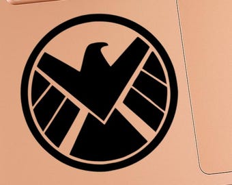 VINYL DECAL - Agents of Shield Logo - Marvel - Avengers - Vinyl Decal Sticker for Laptops, Car Windows, Cups, Water Bottles, Tumblers, etc.