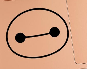 VINYL DECAL - Baymax - Big Hero 6 - Disney - Vinyl Decal Sticker for Laptops, Car Windows, Cups, Water Bottles, Tumblers, etc.