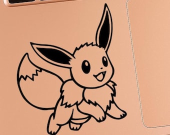 VINYL DECAL - Eevee Vinyl Decal Sticker for Laptops, Car Windows, Cups, Water Bottles, Tumblers, etc.