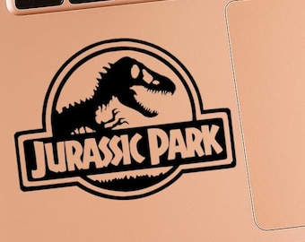 VINYL DECAL - Jurassic Park Vinyl Decal Sticker for Laptops, Car Windows, Cups, Water Bottles, Tumblers, etc.