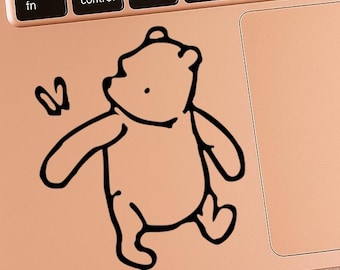 VINYL DECAL - Classic Winnie the Pooh Vinyl Decal Sticker for Laptops, Car Windows, Cups, Water Bottles, Tumblers, etc.