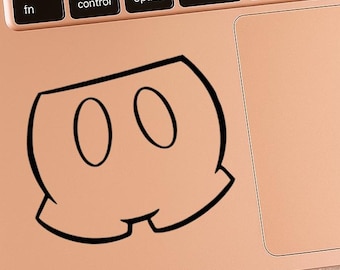 VINYL DECAL - Mickey Mouse Pants - Shorts - Disney - Vinyl Decal Sticker for Laptops, Car Windows, Cups, Water Bottles, Tumblers, etc.