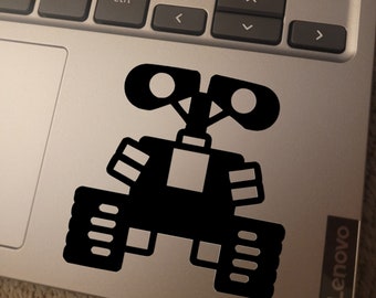 VINYL DECAL - Wall-E Vinyl Decal Sticker for Laptops, Car Windows, Cups, Water Bottles, Tumblers, etc.