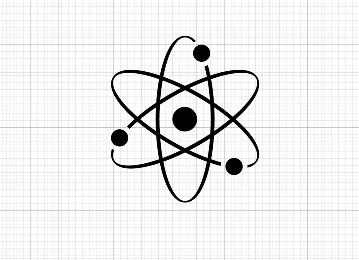 VINYL DECAL - Atom - Molecule - Chemistry - Science - Vinyl Decal ...
