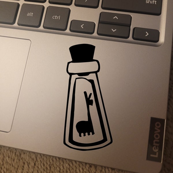 VINYL DECAL - Emperor's New Groove - Essence of Llama - Vinyl Decal Stickers for Laptops, Car Windows, Cups, Water Bottles, Tumblers, etc.