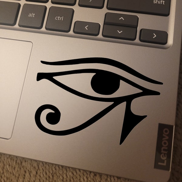 VINYL DECAL - Eye of Ra - Egyptian Mythology - Vinyl Decal Sticker for Laptops, Car Windows, Cups, Water Bottles, Tumblers, etc.