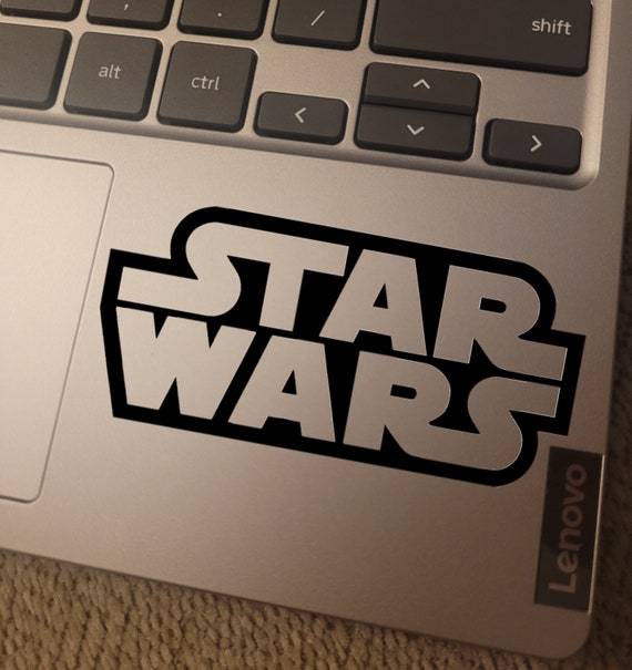 VINYL DECAL Star Wars Logo Vinyl Decal Sticker for Laptops Etsy Ireland