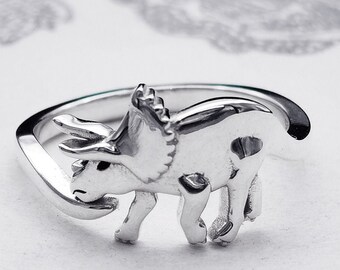 etsy dinosaur ring