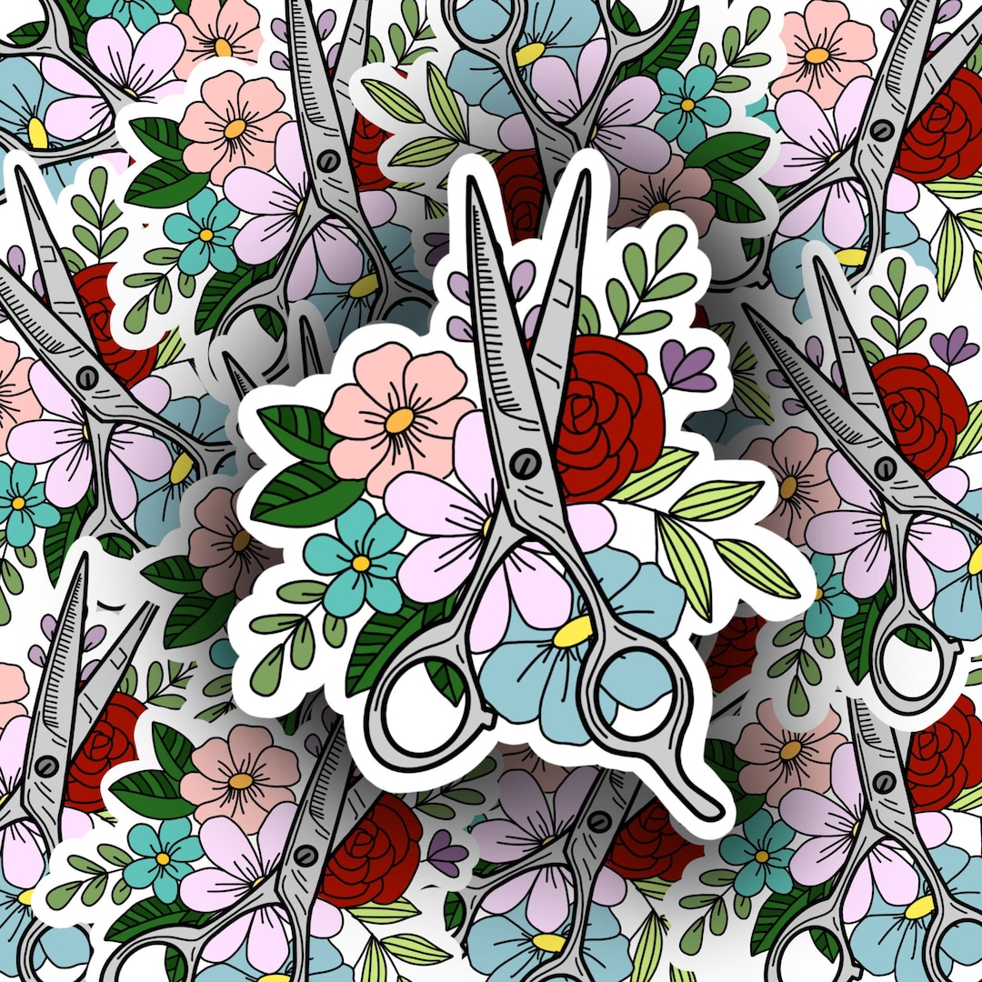 Hairstylist Stickers, Cosmetology Stickers, Gifts for Her, Gifts for