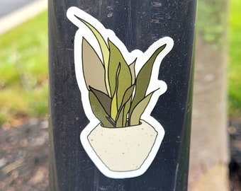 Potted Plant Sticker | Waterproof Sticker