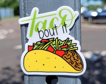 Taco Sticker | Waterproof Sticker