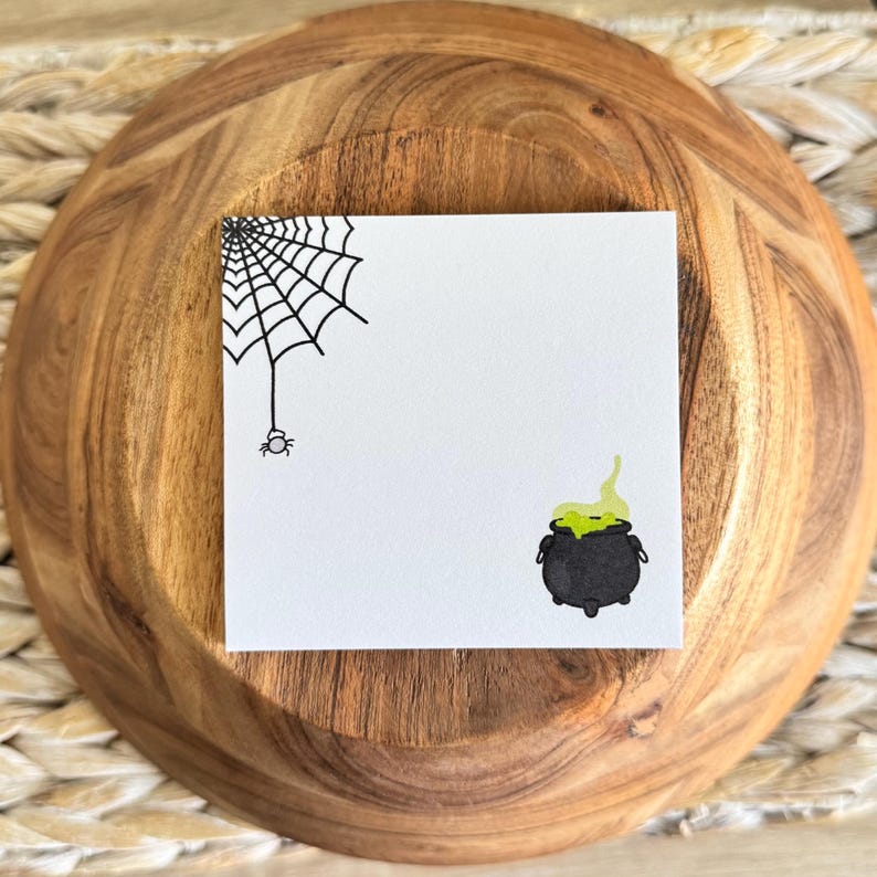 Halloween Sticky Notes | Halloween Stationery afbeelding 4