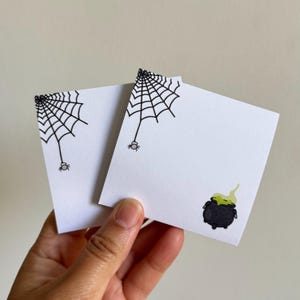 Halloween Sticky Notes | Halloween Stationery afbeelding 2