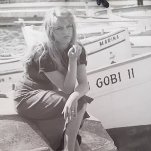 Promo! Rare and Sublime poster Brigitte Bardot And God Created Woman