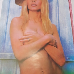Promotion !!! Rare et Sublime grand Poster de Brigitte Bardot vintage des années 70