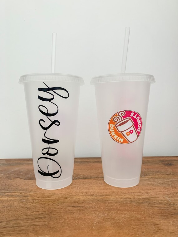 Dunkin Donuts Reusable Cold Drink Cup | Etsy