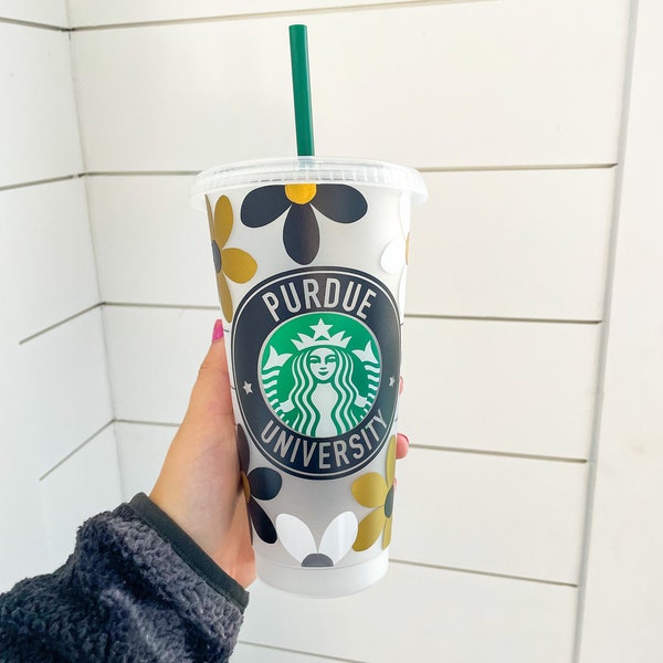 Purdue University Starbucks Venti Cold Cup