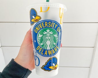 University of Delaware Starbucks Venti Cold Cup