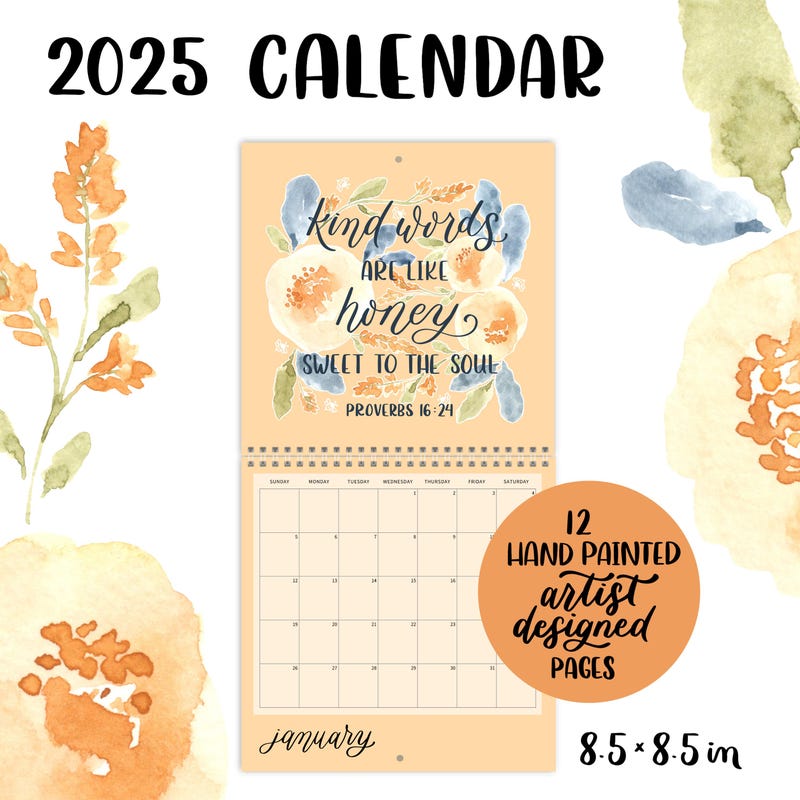 2025 Scripture Art Etsy