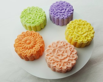 Solid Shampoo Bars with Hydrolyzed Rice Protein