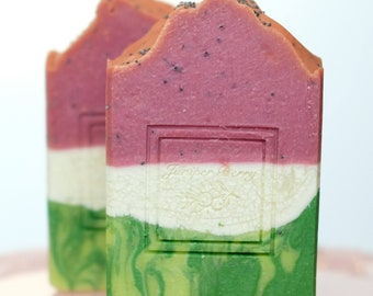 On Sale!-Watermelon Taffy Cold Processed Soap Bar