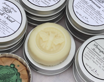 Scented Solid Lotion Bars
