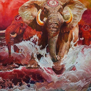 Alabama Crimson Tide Poster