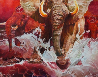 Póster de Alabama Crimson Tide