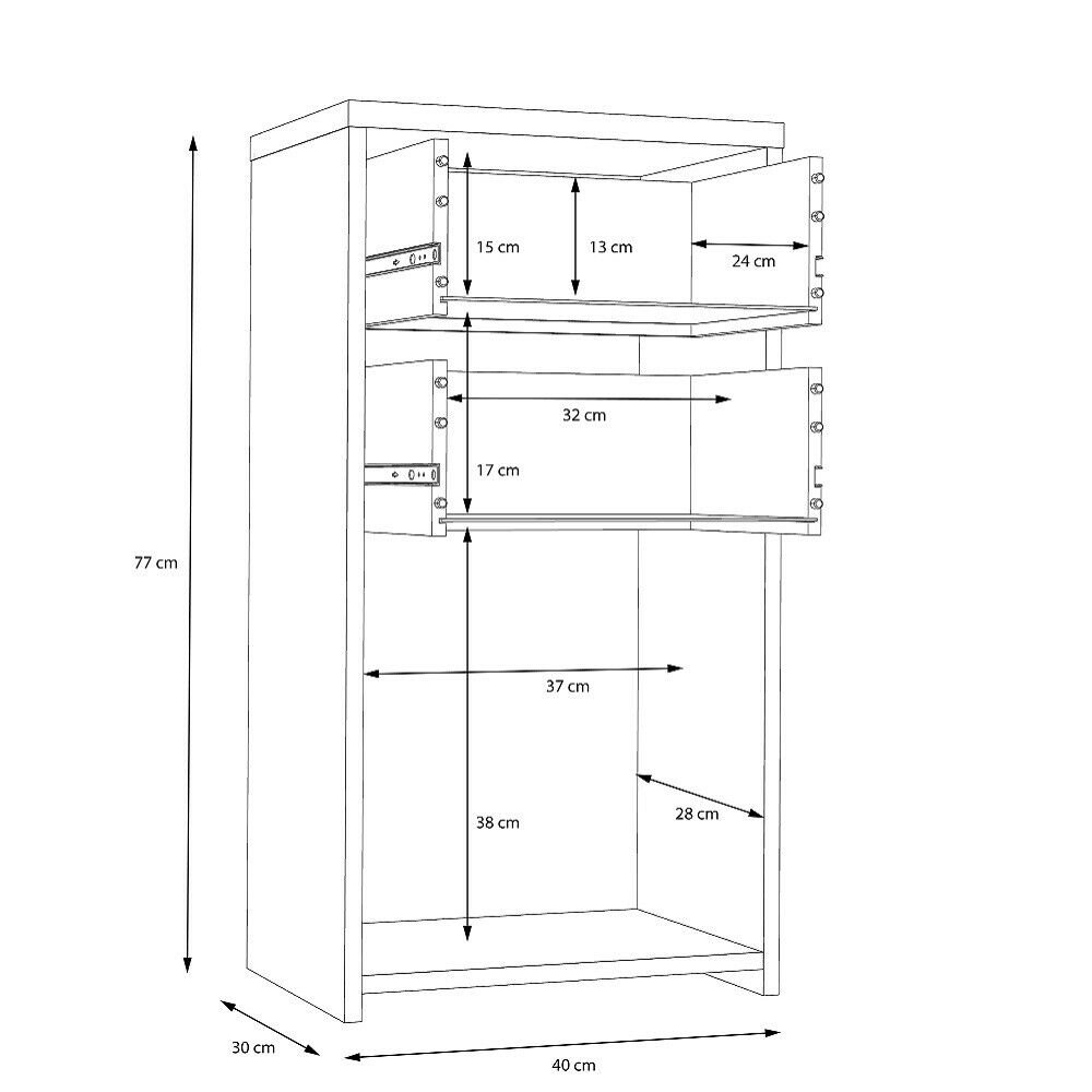 Urbano Rustic Bedside Table 3 or 4 Door Industrial Concrete Etsy