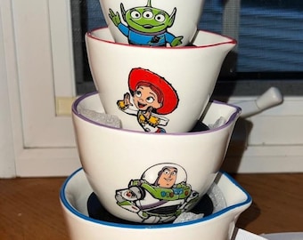 Rae Dunn Pixar Collection by Magenta - Toy Story Measuring Cup Set