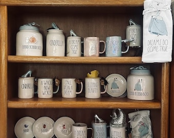 Kolekcja księżniczek Disneya Rae Dunn: kubki, pojemniki, ręczniki