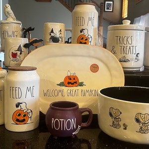 Rae Dunn x Peanuts Snoopy Halloween Collection!