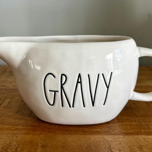 Rae Dunn Thanksgiving “Gravy” Boat